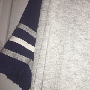 A cute blue and gray shirt